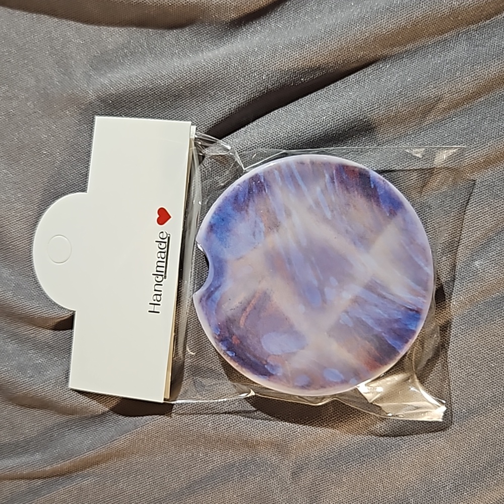 16. Set of 2 Ceramic Car Coasters
